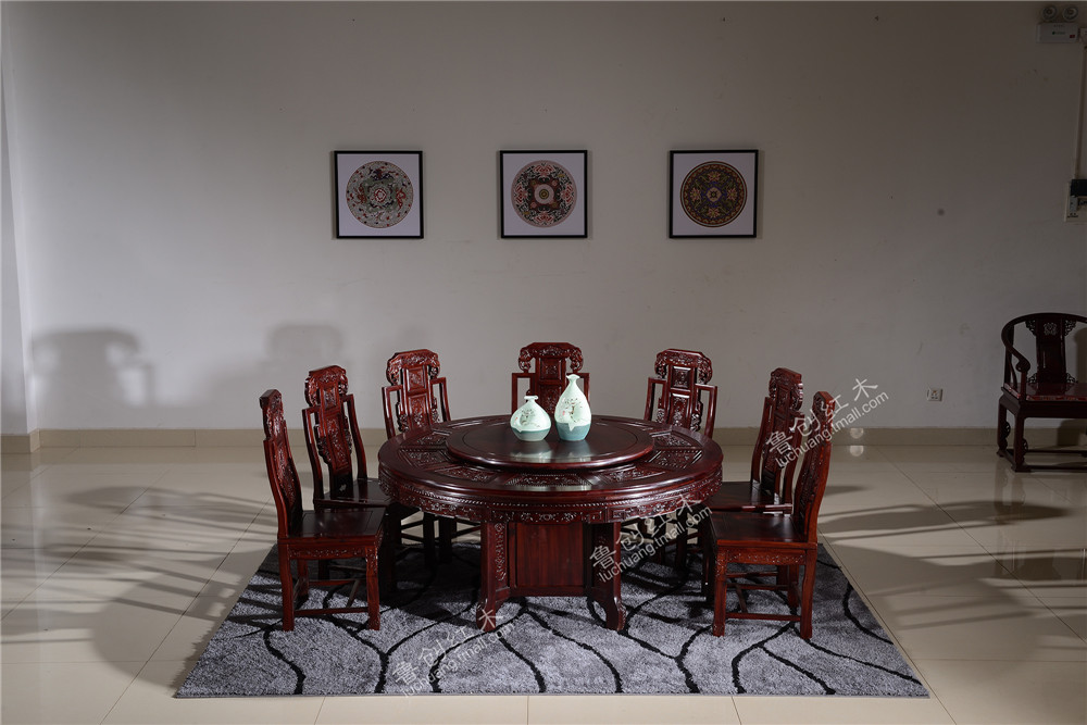 國色天香圓臺，象頭